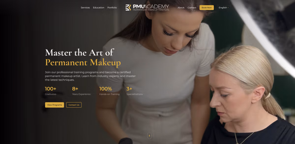 Beauty Salon Website